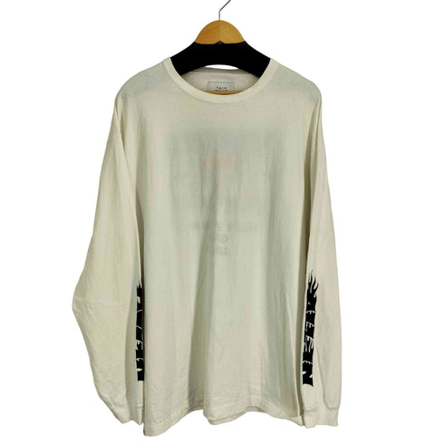 タインダブルプッシュ TAIN DOUBLE PUSH リバーシブル キャラクタープリント L/S TEE メンズ