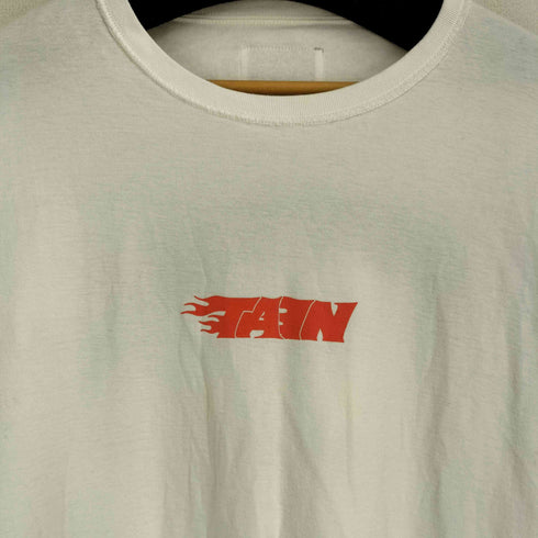 タインダブルプッシュ TAIN DOUBLE PUSH リバーシブル キャラクタープリント L/S TEE メンズ