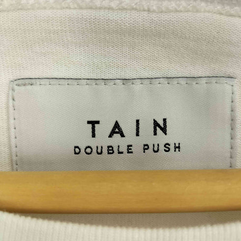 タインダブルプッシュ TAIN DOUBLE PUSH リバーシブル キャラクタープリント L/S TEE メンズ