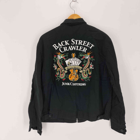 バックストリートクローラー BACK STREET CRAWLER 龍 トランプ 刺繍スイングトップ メンズ JPN:L