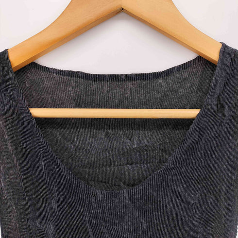 プリーツプリーズイッセイミヤケ PLEATS PLEASE ISSEY MIYAKE 03AW消しシワプリーツ ノースリーブフレアワンピース レディース JPN:3