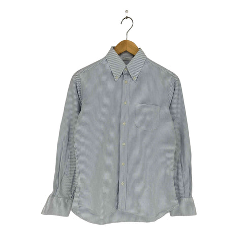 インディヴィジュアライズドシャツ individualized shirts USA製 STABDARD FIT ストライプBDシャツ メンズ 14 1/2-32