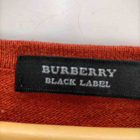 バーバリーブラックレーベル BURBERRY BLACK LABEL V-neck Argyle Knit Sweater ホースロゴ刺繍 Vネック ダイヤ アーガイル ニット セーター メンズ 3