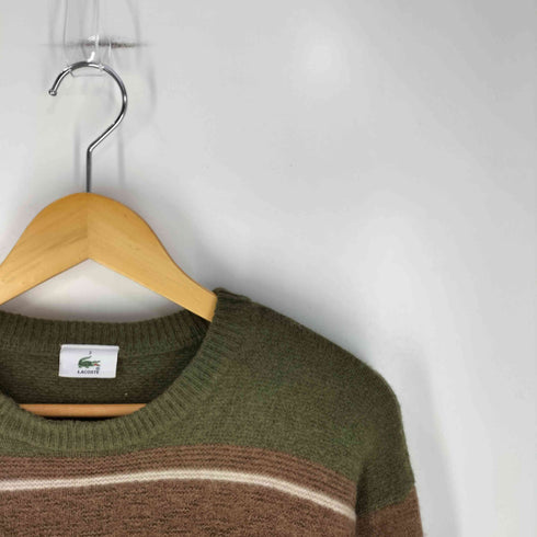 ラコステ LACOSTE フェアアイル柄 ウールアクリル ニット メンズ 3