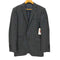 バーバリーブラックレーベル BURBERRY BLACK LABEL Striped Silk Wool Tailored Jacket 裏地背抜き 内ポケ裏 ノバチェック シャドー ストライプ シルク ウール 2B テーラード ジャケット メンズ 38