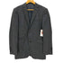 バーバリーブラックレーベル BURBERRY BLACK LABEL Striped Silk Wool Tailored Jacket 裏地背抜き 内ポケ裏 ノバチェック シャドー ストライプ シルク ウール 2B テーラード ジャケット メンズ 38