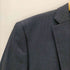バーバリーブラックレーベル BURBERRY BLACK LABEL Striped Silk Wool Tailored Jacket 裏地背抜き 内ポケ裏 ノバチェック シャドー ストライプ シルク ウール 2B テーラード ジャケット メンズ 38