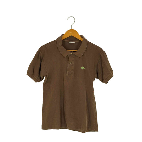 ラコステ LACOSTE ワッペン 鹿の子ポロシャツ メンズ 9