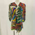 プリーツプリーズイッセイミヤケ PLEATS PLEASE ISSEY MIYAKE 08AW フラワーデザイン プリー 大判 ストール レディース