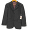 バーバリーブラックレーベル BURBERRY BLACK LABEL Striped Summer Super 100s Wool Tailored Jacket 裏地赤玉虫 背抜き 内ポケ裏 ノバチェック ストライプ Super 100s サマーウール 3B テーラード ジャケット メンズ 36