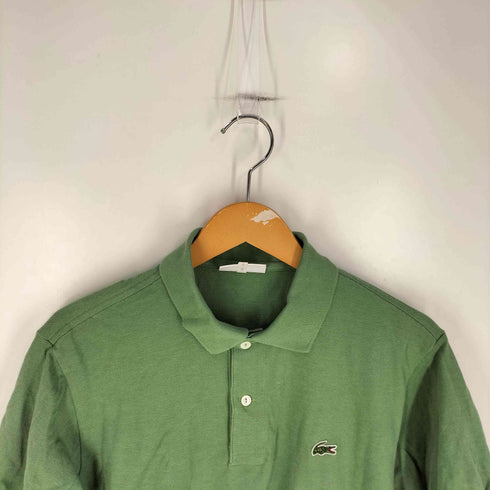 シュミーズラコステ CHEMISE LACOSTE ワッペン 鹿の子ポロシャツ メンズ 4