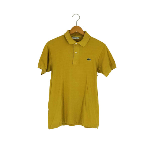 シュミーズラコステ CHEMISE LACOSTE フランス製 ワッペン 鹿の子ポロシャツ メンズ 3