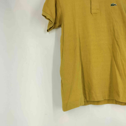 シュミーズラコステ CHEMISE LACOSTE フランス製 ワッペン 鹿の子ポロシャツ メンズ 3