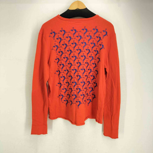AddElm バックプリント ボートネック L/S TEE レディース import:M