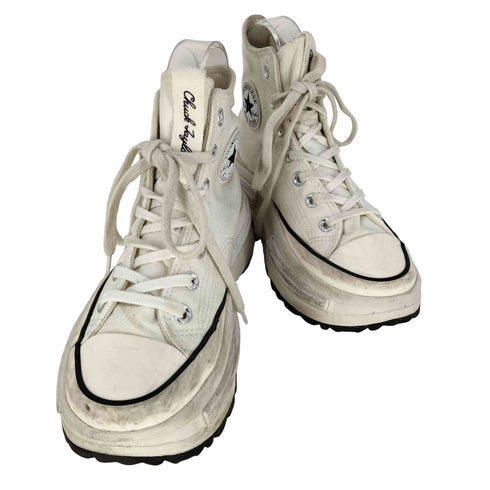 コンバース CONVERSE RUN STAR LEGACY CX FUTURE COMFORT EGRET HI CUT レディース JPN:22