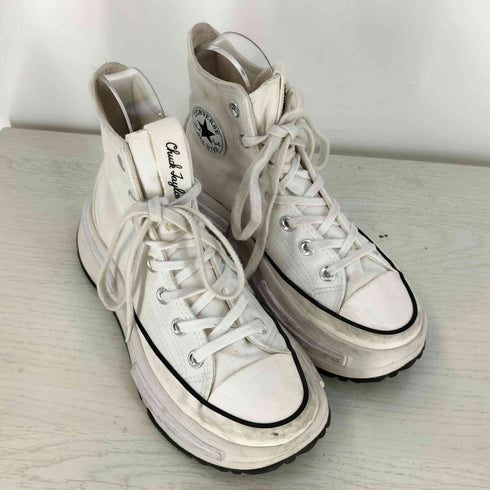 コンバース CONVERSE RUN STAR LEGACY CX FUTURE COMFORT EGRET HI CUT レディース JPN:22