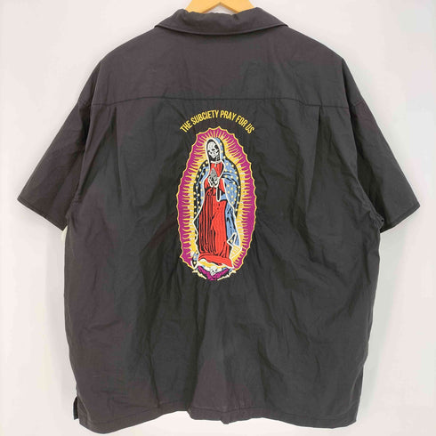 サブサエティ Subciety Barber shirt メンズ JPN:XL