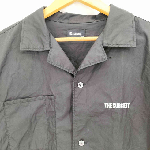 サブサエティ Subciety Barber shirt メンズ JPN:XL