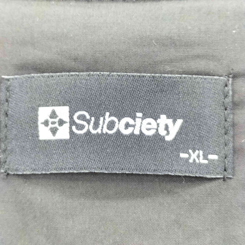 サブサエティ Subciety Barber shirt メンズ JPN:XL