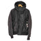 ディーゼル DIESEL 90-00S OLD ギミック フーデット コーティング ナイロン パテント パファー シャイニー ボンバー ジャケット ブルゾン Y2K メンズ import:M