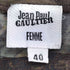 ジャンポールゴルチエフェム Jean Paul GAULTIER FEMME 90-00S ロゴ フラワーデザイン ハイネック パワーネット レディース FR:40