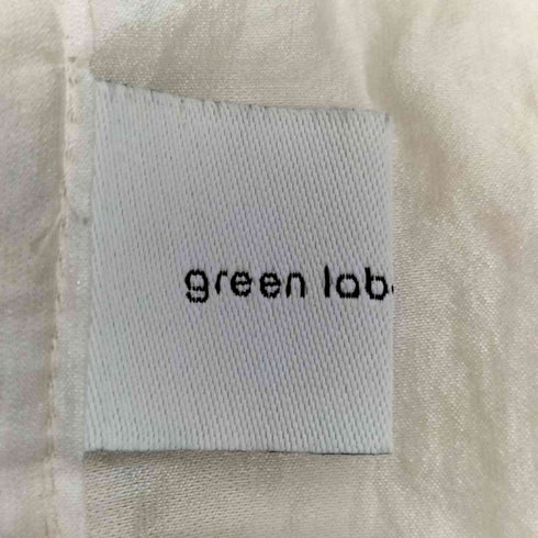 グリーンレーベルリラクシング GREEN LABEL RELAXING シアー ローン オーバー シャツ レディース JPN:L