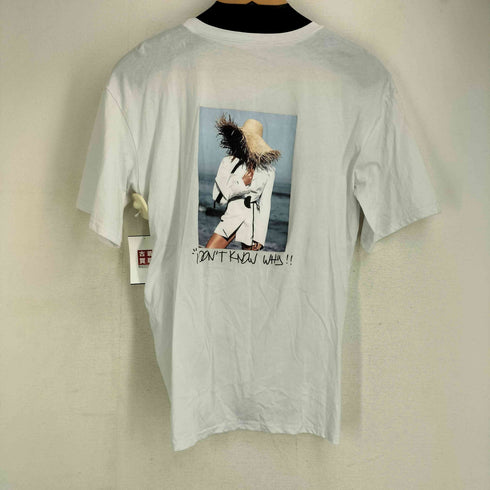 CONKLAB ドローコードデザイン バックプリント S/S TEE レディース