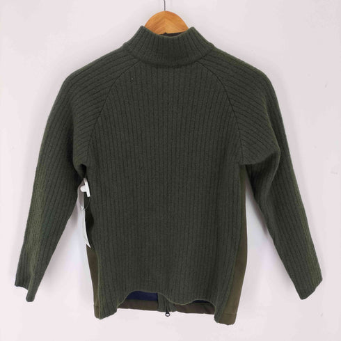 ニジュウサンクオム 23区HOMME フェイクスエード切替 ダブルジップ ドライバーズニット メンズ JPN:46
