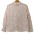 スピックアンドスパン Spick and Span French Linen リネン ストライプ シャツ レディース