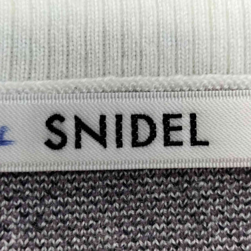 スナイデル snidel 25AW アーガイルニットジレプルオーバー レディース