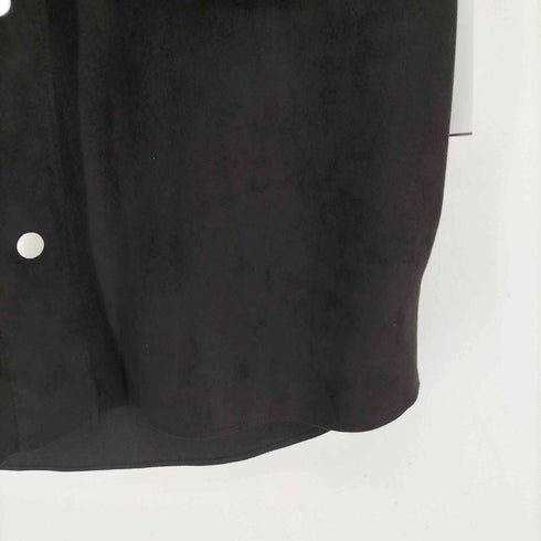 ザラ ZARA フェイクスエードシャツジャケット レディース import:XS