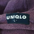 ユニクロ UNIQLO 90-00s OLD 紺タグ フェード ナス紺 ジップパーカー メンズ JPN:L