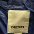 ディーゼル DIESEL 90-00S OLD ロゴ エンブレム パッカブル ギミック フード ライダース ナイロン ダック ダウン ジャケット ダウン90% Y2K メンズ import:S