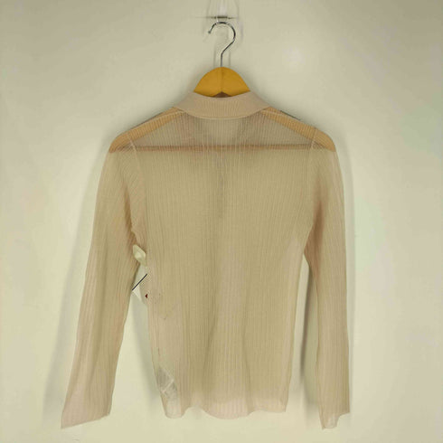 スナイデル snidel 24AW シアーポロニット レディース ONE SIZE