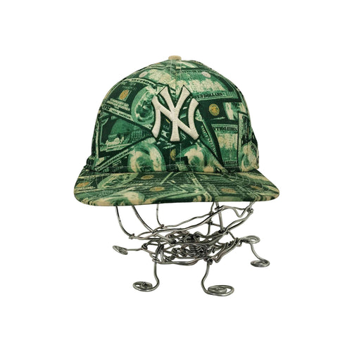 ニューエラ NEW ERA 総柄 チームロゴ 6パネルキャップ メンズ 7 3/8