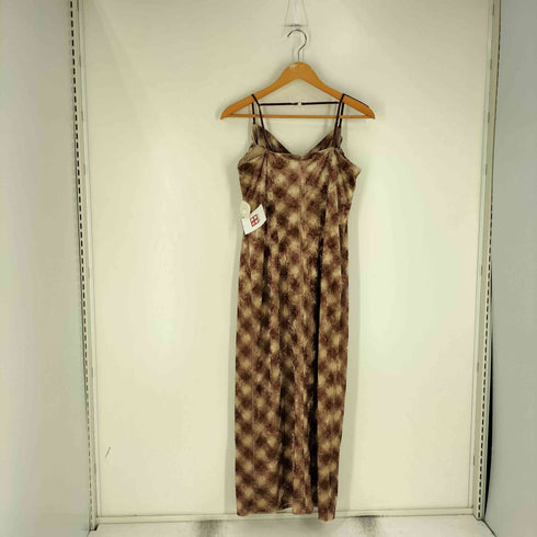 リリーブラウン Lily Brown カップインベロアドレープキャミワンピース レディース ONE SIZE