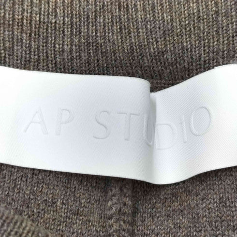 エーピーストゥディオ AP STUDIO 24SS スムージーニットPT レディース JPN:38