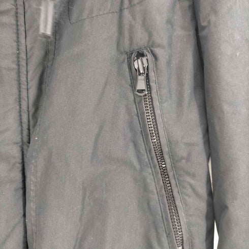 ディーゼル DIESEL 90-00S OLD Military Flight Mods Parka 裏地グラフィック ギミックフード コーティング ミリタリー フライト モッズ パーカー IDEAL ジップ Y2K メンズ XS-S