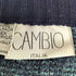 カンビオ CAMBIO イタリア製 ウールアルパカプルオーバーニット メンズ import:L