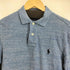 ポロラルフローレン POLO RALPH LAUREN CUSTOM SLIM FIT スモールポニー刺繍 L/S ポロシャツ メンズ import:S
