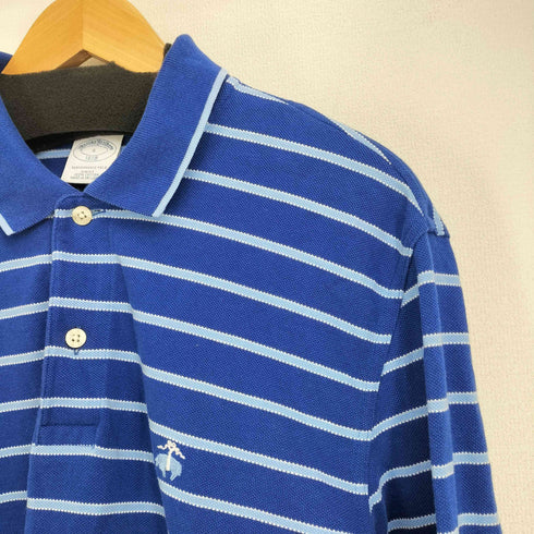 ブルックスブラザーズ BROOKS BROTHERS ボーダー L/S ポロシャツ メンズ import:S