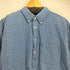 ORIGINAL WEAR TRMT ハーフボタン L/S チェック BD シャツ メンズ import:L