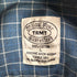 ORIGINAL WEAR TRMT ハーフボタン L/S チェック BD シャツ メンズ import:L