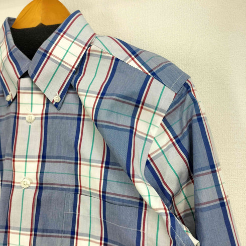 ブルックスブラザーズ BROOKS BROTHERS チェック L/S BD シャツ メンズ import:S