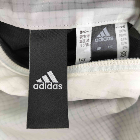 アディダス adidas ビッグロゴ オーバーサイズ リバーシブル ボンバージャケット メンズ import:S
