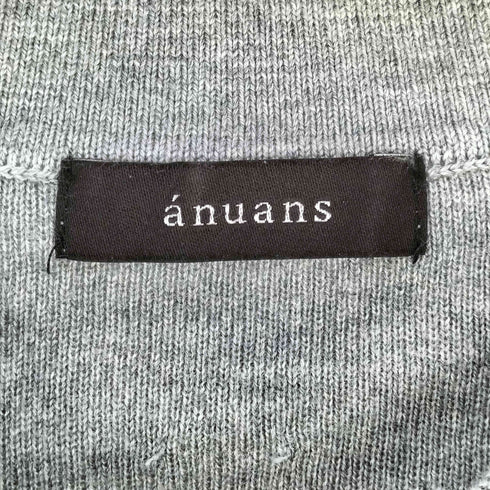 アニュアンス anuans ウールニットポロシャツ レディース FREE