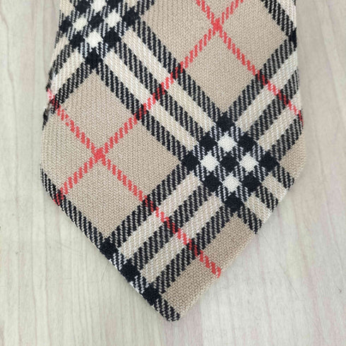 バーバリーズ BURBERRYS ノバチェック ウールネクタイ メンズ