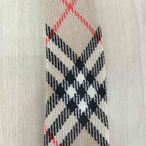 バーバリーズ BURBERRYS ノバチェック ウールネクタイ メンズ