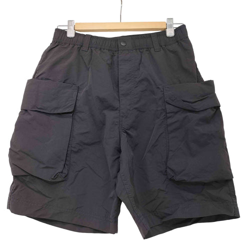 ユニクロユー UNIQLO U 24SS パラシュートカーゴショーツ Sサイズ ブラック メンズ JPN:S