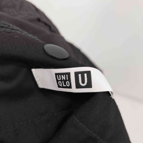 ユニクロユー UNIQLO U 24SS パラシュートカーゴショーツ Sサイズ ブラック メンズ JPN:S